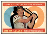 1960 Topps Baseball #567 Sherm Lollar A.S. White Sox VG 531157