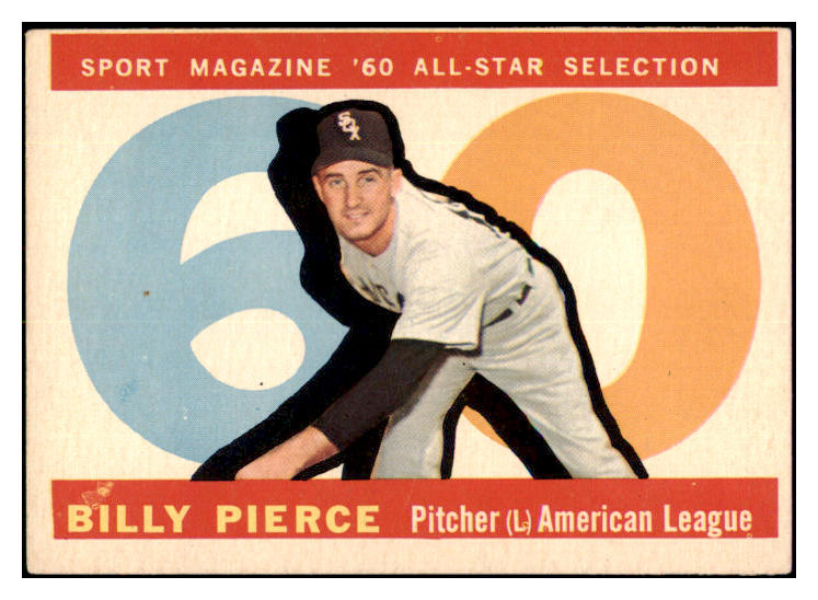 1960 Topps Baseball #571 Billy Pierce A.S. White Sox EX-MT 531163