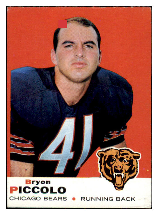 1969 Topps Baseball #026 Brian Piccolo Bears VG-EX 531177