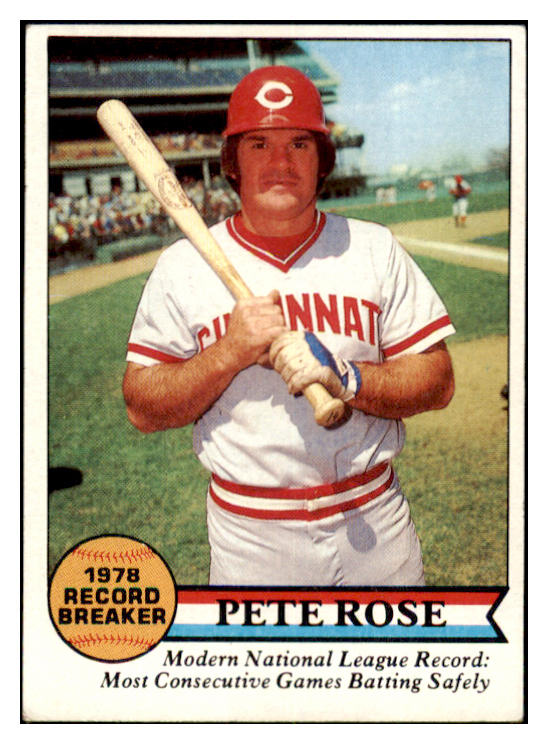 1979 Topps Baseball #204 Pete Rose RB Reds VG-EX 531181