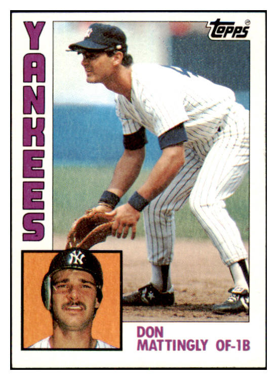 1984 Topps Baseball #008 Don Mattingly Yankees EX-MT 531183