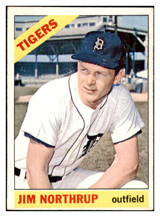 1966 Topps Baseball #554 Jim Northrup Tigers EX 531192
