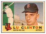 1960 Topps Baseball #533 Lou Clinton Red Sox NR-MT 531199