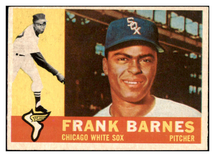 1960 Topps Baseball #538 Frank Barnes White Sox EX-MT 531201