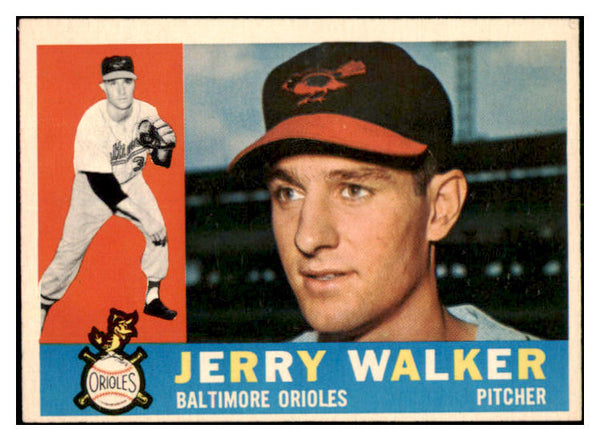 1960 Topps Baseball #540 Jerry Walker Orioles EX-MT 531209