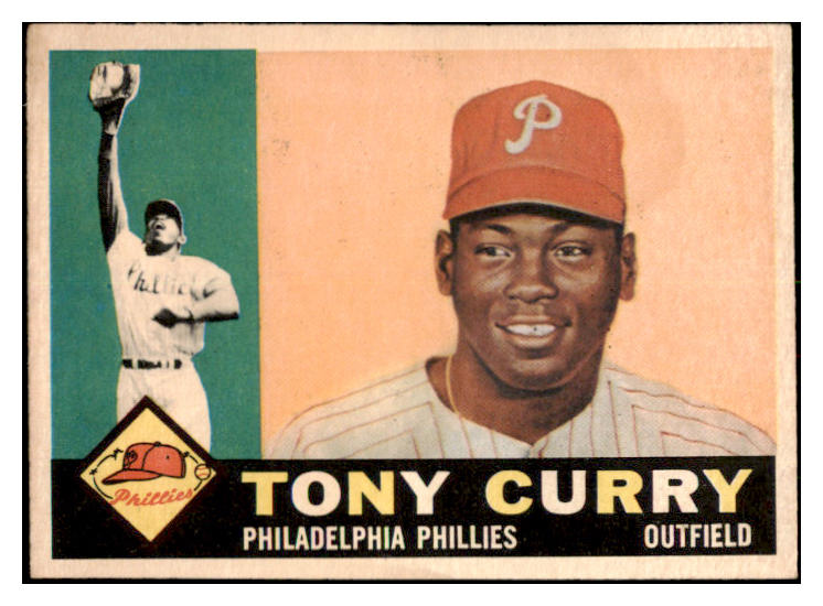 1960 Topps Baseball #541 Tony Curry Phillies EX-MT 531210