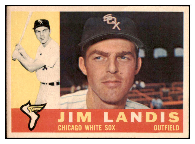 1960 Topps Baseball #550 Jim Landis White Sox EX-MT 531211