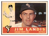 1960 Topps Baseball #550 Jim Landis White Sox EX-MT 531211