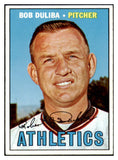 1967 Topps Baseball #599 Bob Duliba A's GD-VG pencil back 531222