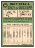 1967 Topps Baseball #584 Jimmy Piersall Angels EX-MT 531226