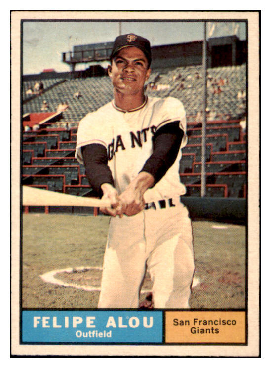 1961 Topps Baseball #565 Felipe Alou Giants EX-MT 531247