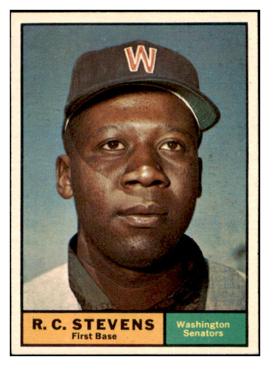 1961 Topps Baseball #526 R.C. Stevens Senators EX-MT 531249