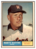 1961 Topps Baseball #546 Marty Kutyna Senators EX-MT 531258