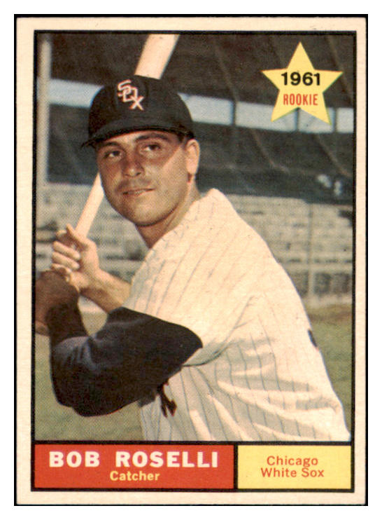 1961 Topps Baseball #529 Bob Roselli White Sox NR-MT 531263