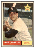 1961 Topps Baseball #529 Bob Roselli White Sox NR-MT 531263