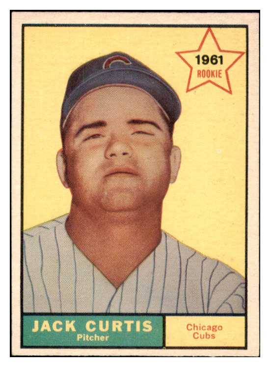 1961 Topps Baseball #533 Jack Curtis Cubs NR-MT 531265