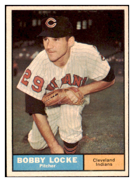 1961 Topps Baseball #537 Bobby Locke Indians NR-MT 531268