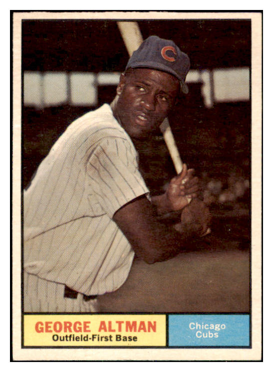 1961 Topps Baseball #551 George Altman Cubs NR-MT 531273