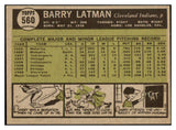 1961 Topps Baseball #560 Barry Latman Indians NR-MT 531274