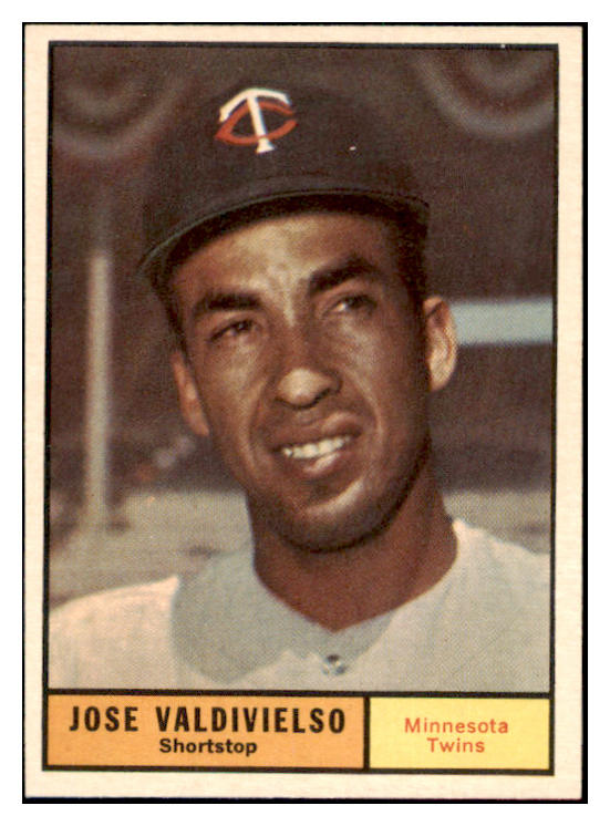 1961 Topps Baseball #557 Jose Valdivielso Twins EX-MT 531279