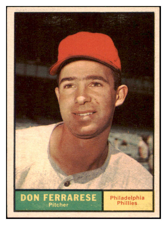 1961 Topps Baseball #558 Don Ferrarese Phillies EX-MT 531280