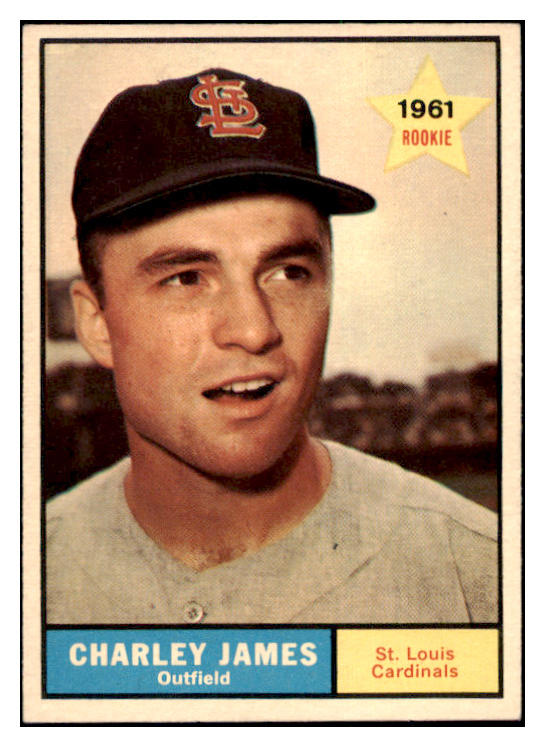 1961 Topps Baseball #561 Charley James Cardinals EX-MT 531282