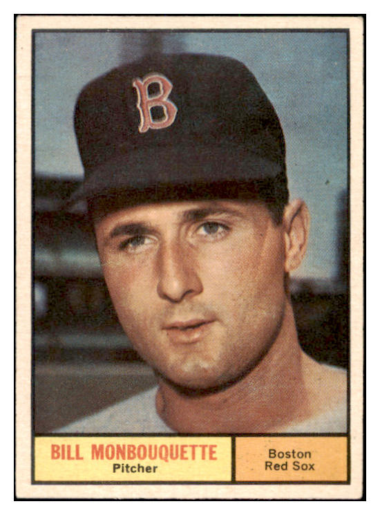 1961 Topps Baseball #562 Bill Monbouquette Red Sox EX-MT 531283