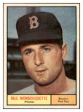 1961 Topps Baseball #562 Bill Monbouquette Red Sox EX-MT 531283
