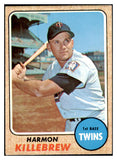 1968 Topps Baseball #220 Harmon Killebrew Twins VG-EX 531287