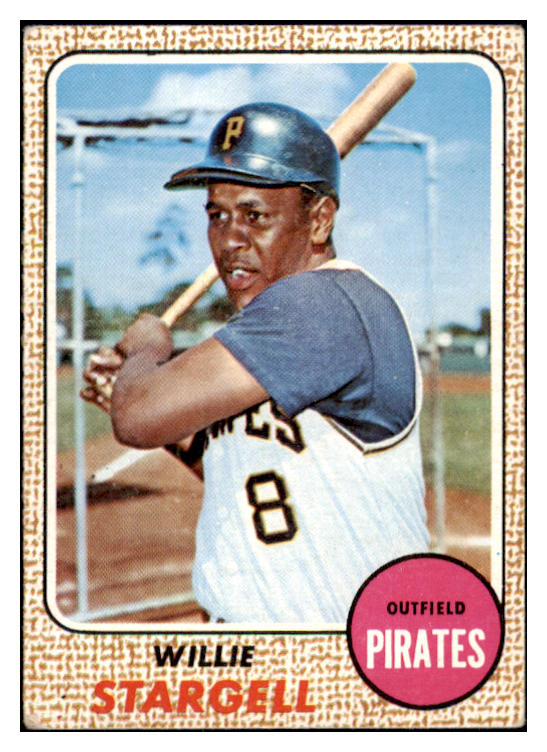 1968 Topps Baseball #086 Willie Stargell Pirates VG-EX 531288
