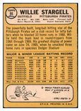 1968 Topps Baseball #086 Willie Stargell Pirates VG-EX 531288