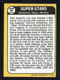 1968 Topps Baseball #490 Mickey Mantle Willie Mays EX+/EX-MT 531290