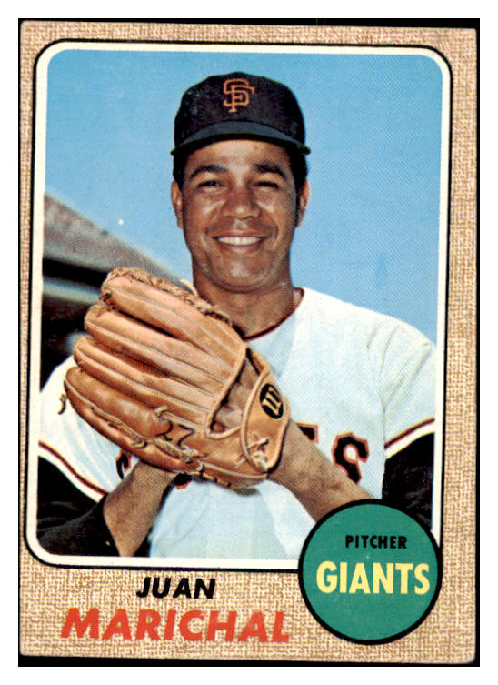 1968 Topps Baseball #205 Juan Marichal Giants VG-EX 531300
