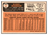 1966 Topps Baseball #490 Bobby Richardson Yankees EX 531303