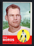 1963 Topps Baseball #532 Steve Boros Cubs VG-EX 531316