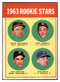 1963 Topps Baseball #496 Steve Dalkowski Orioles EX 531318