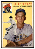 1954 Topps Baseball #043 Dick Groat Pirates EX-MT 531343