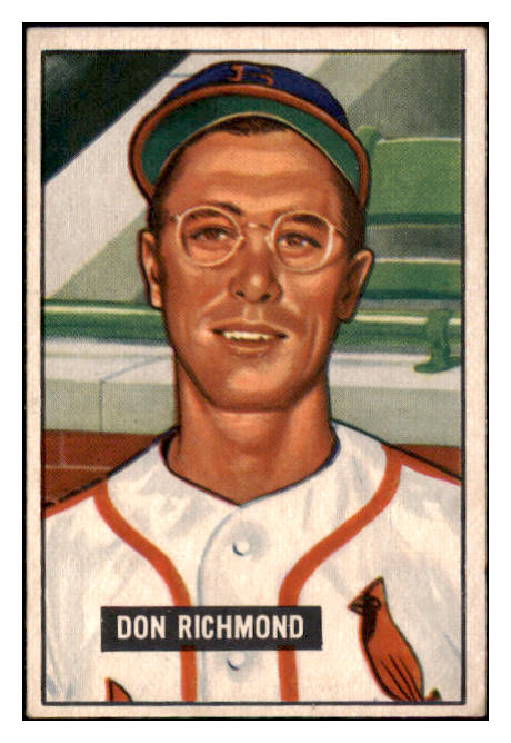 1951 Bowman Baseball #264 Don Richmond Cardinals EX-MT 531379