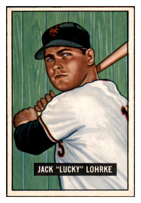 1951 Bowman Baseball #235 Jack Lohrke Giants EX-MT 531394