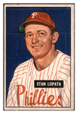 1951 Bowman Baseball #076 Stan Lopata Phillies EX-MT 531410