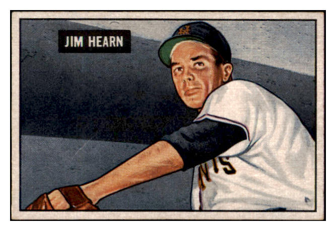 1951 Bowman Baseball #061 Jim Hearn Giants EX-MT 531413