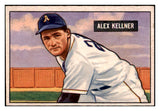 1951 Bowman Baseball #057 Alex Kellner A's EX-MT 531414