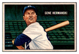 1951 Bowman Baseball #055 Gene Hermanski Dodgers EX-MT 531415