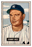 1951 Bowman Baseball #050 Johnny Mize Yankees EX-MT 531422