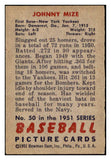 1951 Bowman Baseball #050 Johnny Mize Yankees EX-MT 531422