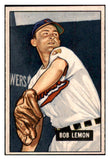 1951 Bowman Baseball #053 Bob Lemon Indians EX-MT 531423