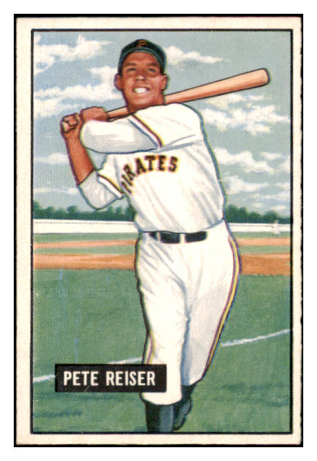 1951 Bowman Baseball #238 Pete Reiser Pirates EX-MT 531433