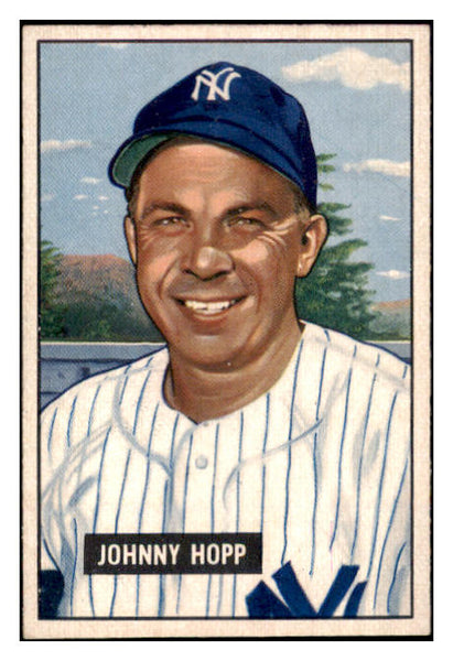 1951 Bowman Baseball #146 Johnny Hopp Yankees EX-MT 531448