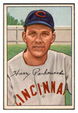 1952 Bowman Baseball #202 Harry Perkowski Reds EX-MT 531470