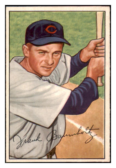 1952 Bowman Baseball #195 Frank Baumholtz Cubs EX-MT 531473